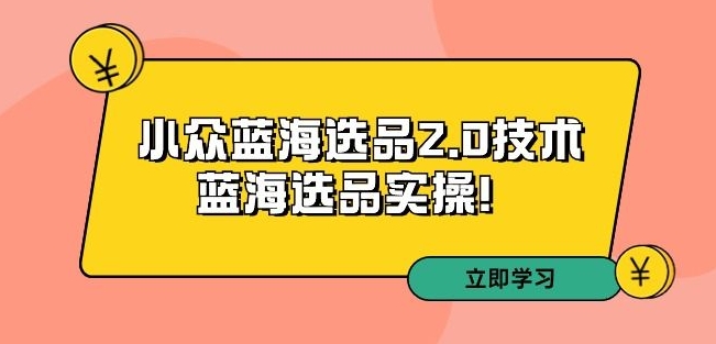 拼多多培训第33期：小众蓝海选品2.0技术-蓝海选品实操！-178分享