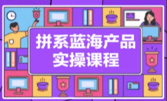 拼系冷门蓝海产品实操课程，从注册店铺到选品上架到流量维护环环相扣-178分享