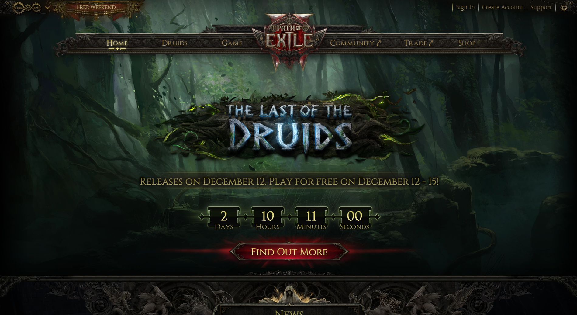 【游赚观察12/10】永恒之塔2官方出手！野外挂机通杀！DK韩服手游金币服即将上线！流放之路2可以复习了！