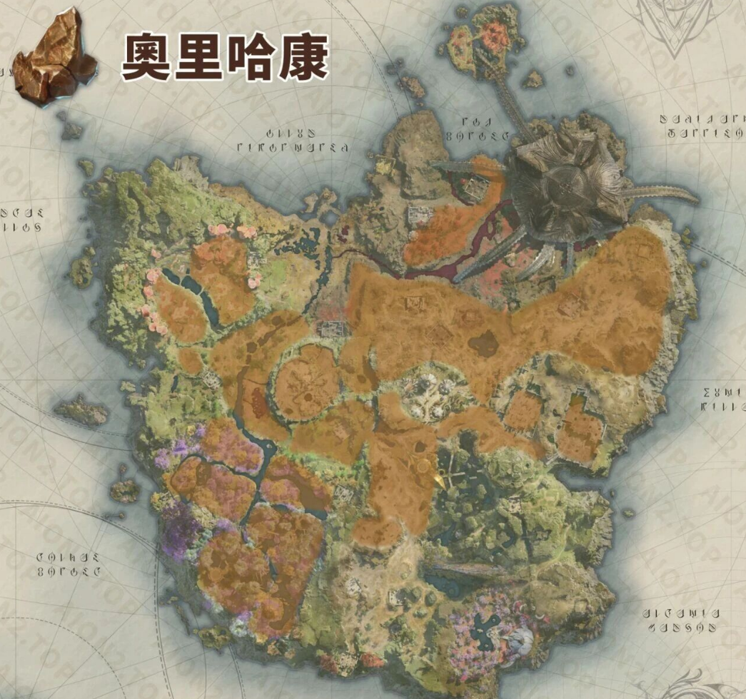 永恒之塔2攻略：天族&魔族采集物分布图