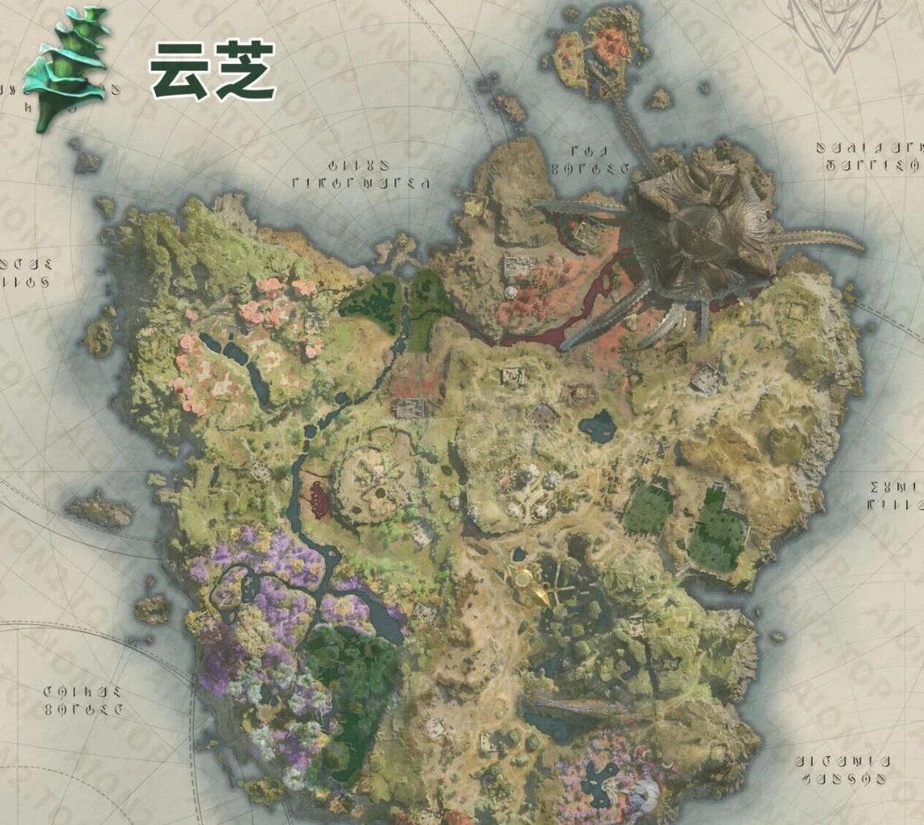 永恒之塔2攻略：天族&魔族采集物分布图