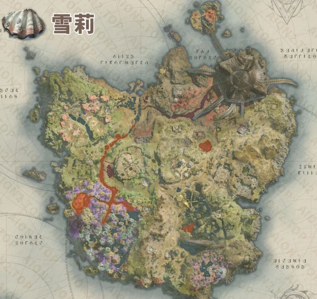 永恒之塔2攻略：天族&魔族采集物分布图