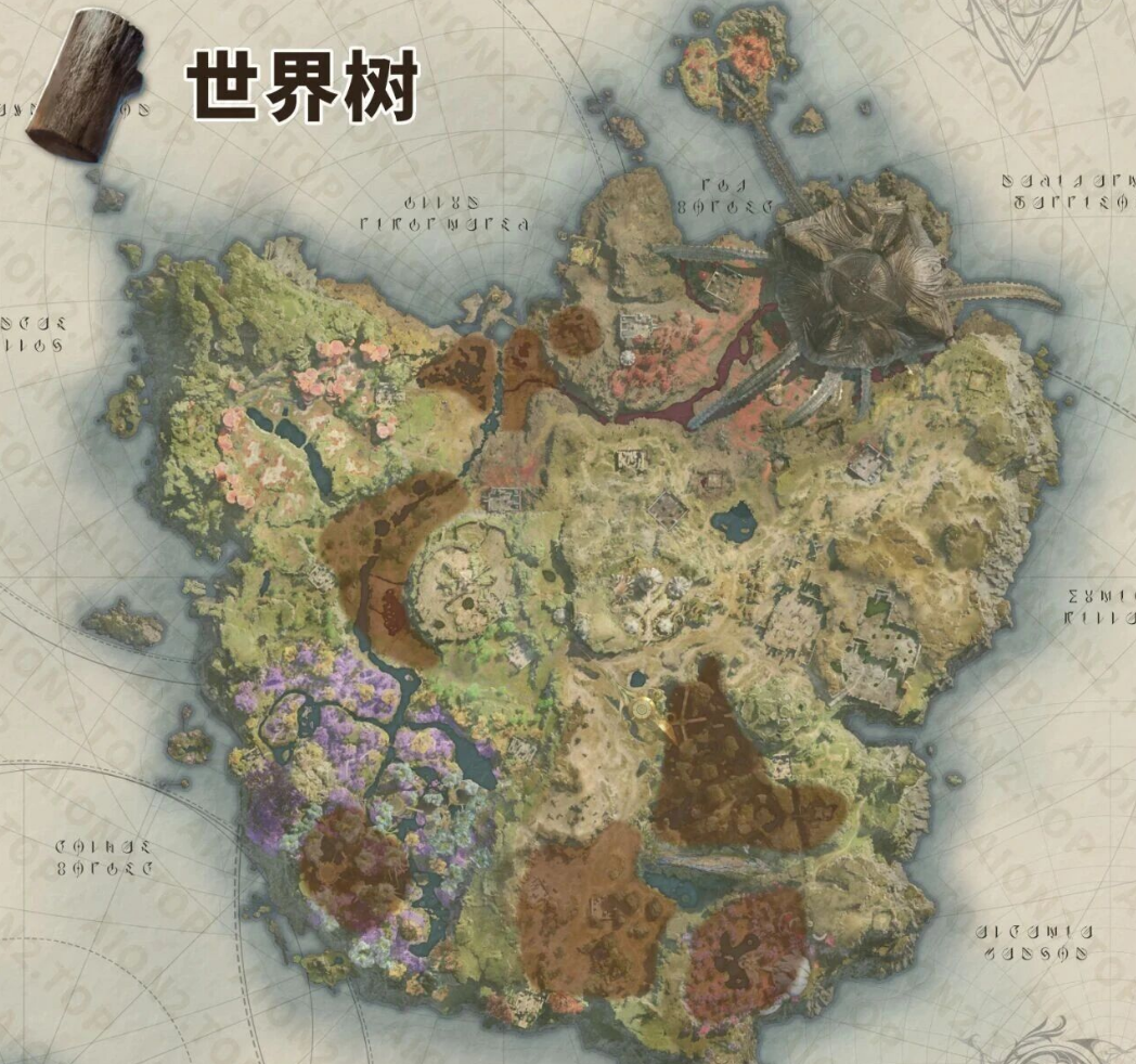 永恒之塔2攻略：天族&魔族采集物分布图