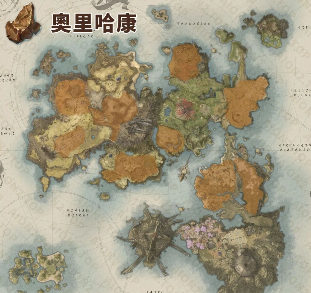 永恒之塔2攻略：天族&魔族采集物分布图