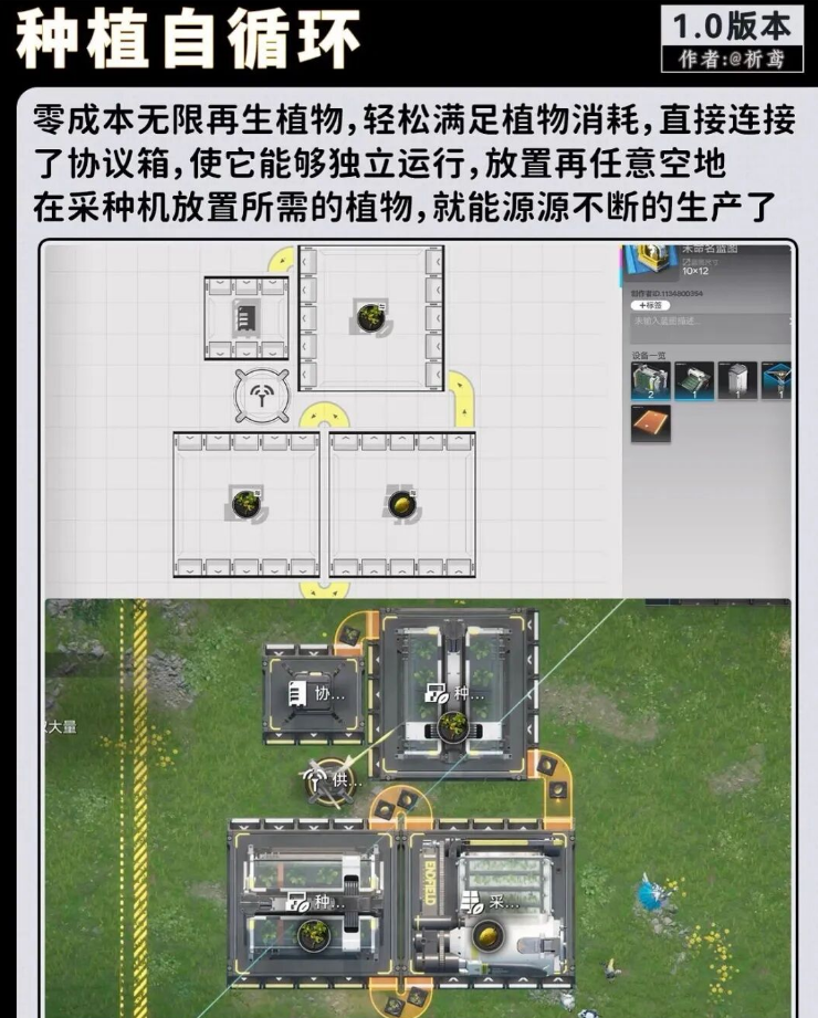 《明日方舟终末地》开荒必备,简单又实用的工业产线套组