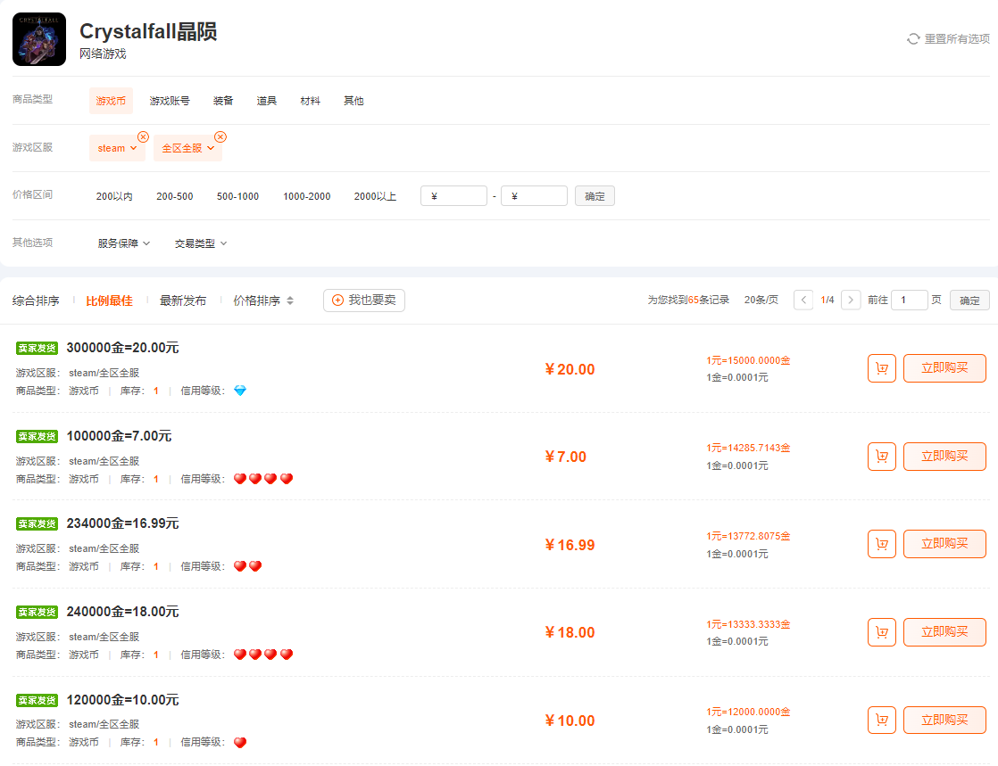 新游戏《Crystalfall晶陨》能不能搬?魔兽世界金价又涨了?火炬之光SS12赛季4月17日上线!