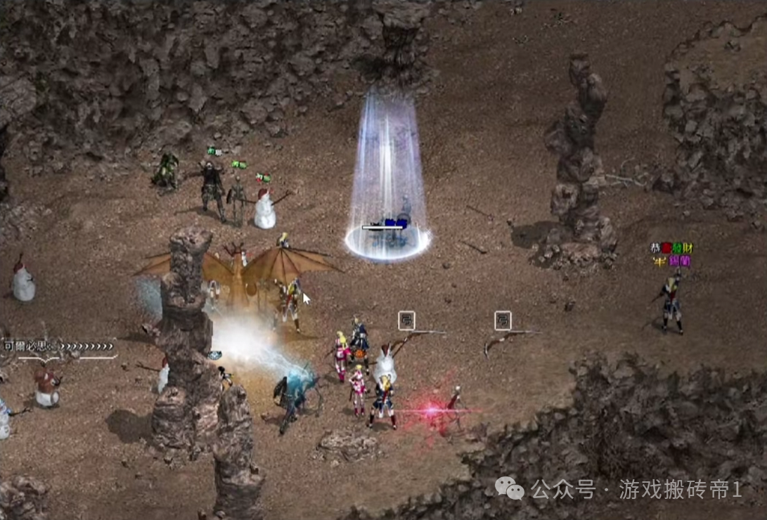 《天堂经典版》游戏搬砖打金,单号一天20万金